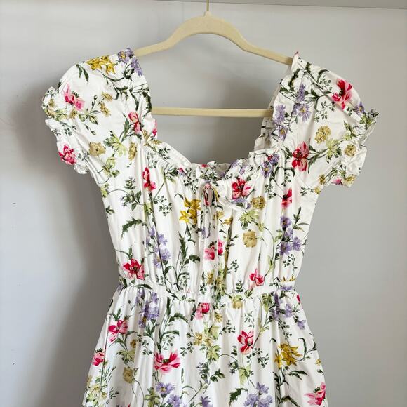 Meadows Bacopa Maxi Dress 2 White Floral NEW - Picture 5 of 9